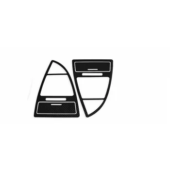 2 бр./лот, Автомобилни стикери от карбон отпред и от двете страни, за украса, за да излезете климатик, капак за Citroen C4 2009-2014