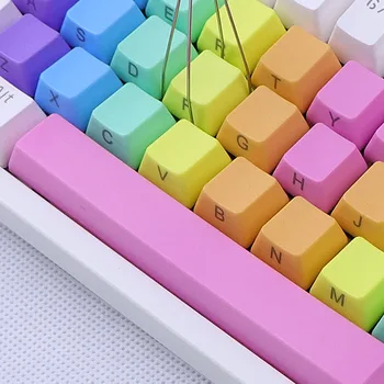 37 клавиши Rainbow Keycap ABS, Без Гравиране За цветни Клавишните комбинации Механична клавиатура