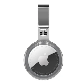За Apple Airtags Калъф Прозрачен Защитен Калъф За Apple Локатор Tracker Анти-изгубен Ключодържател Прозрачни Защитни Калъфи за Носене