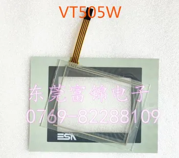 НОВ VT505W VT 505W VT505W00000 VT505W000DP VT505W000CN VT505W000ET HMI АД Сензорен екран И на предния етикет