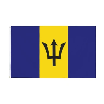 Остров държава хартата на Барбадос 90кс150км висящи за украса