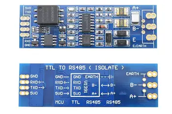 Потопяема златен ttl към RS485 КЪМ TTL модул С изолирани микроконтролера сериен UART автоматичен модул за управление на потока от Промишлен модул