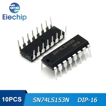 10ШТ SN74LS153N DIP16 SN74LS153 74LS153 DIP Интегрална схема електроника