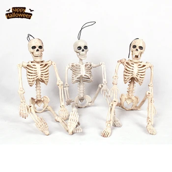 40 см В Естествена големина на Човешки Скелет Хелоуин Магазин за Декорации За Дома Подпори Всички Човешкото Тяло Анатомическая Анатомия на костите Скелетната Модел