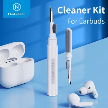 Hagibis Пречистване на Комплект за Airpods Pro 1 2 слушалки Чистящая Дръжка четка Bluetooth Слушалки, Калъф Почистващи Средства за Huawei Samsung MI
