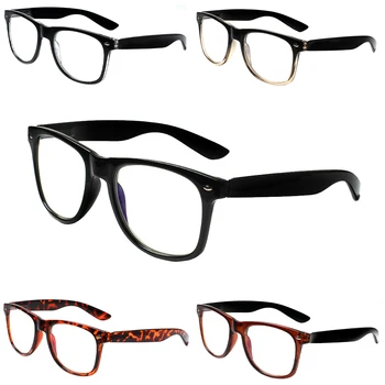 Boncamor Очила За четене с Пружинным тръба на шарнирна Връзка с Рецепта HD Reader Мъжки и Женски Декоративни Очила с Диоптриями +100+200+500+600
