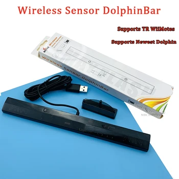 Сензор MayFlash DolphinBar за Wii дистанционно Управление Безжичен Гейм контролер за Windows/PC Игра Quick MYTODDLER Работи като Игра Светлинен пистолет