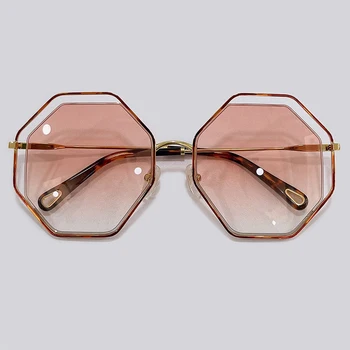 2021 Модни Градиентные Слънчеви Очила Дамски Луксозни Маркови Дизайнерски Слънчеви Очила Дамски Очила За Шофиране Oculos De Sol