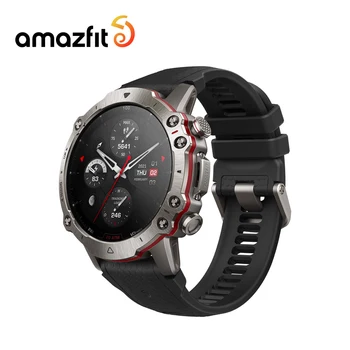 Нови Умен часовник Amazfit Falcon С Точна Двухдиапазонным GPS проследяване, Титанов Корпус, 150 + Спортни режими, Часовници за силови тренировки