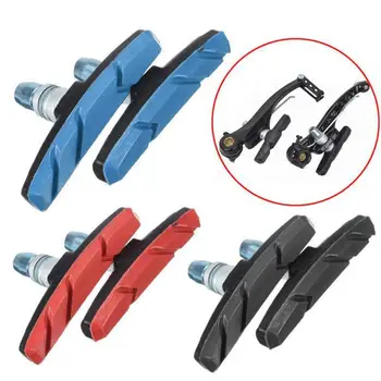 1 чифт (2 броя), V-Образни спирачни накладки Спирачни челюсти за планински велосипед Трайни Велосипедни Безшумни накладките Трайни характеристики