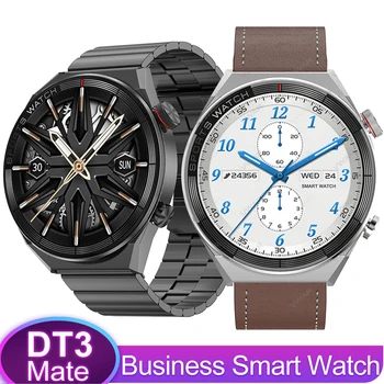 Бизнес Интелигентни Часовници За Мъже DT3 Подложки 1.5-инчов HD Екран на Bluetooth Разговори Smartwatch NFC, GPS Тракер, ЕКГ GT3 Pro Max за Huawei iPhone