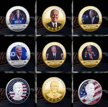 Възпоменателни монети Байдън 46-ия президент на Съединените Щати Събират артистични подаръци и сувенири