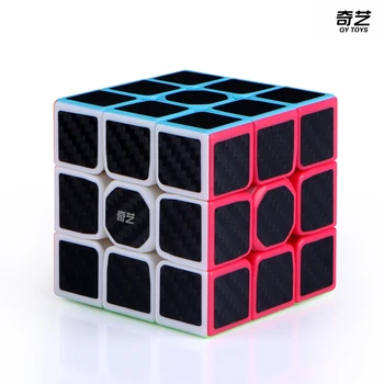 Qiyi Магически Куб 3x3x3 2x2 3x3 4x4 5x5 Професионален Състезателен Магистралата Куб Пъзел с Обрат за Детския Мозък, Образователна Играчка