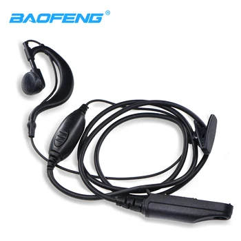 Baofeng UV-9R Plus Водоустойчиви слушалки Подходящи за UV-9RPlus UV-XR A-58 GT-3WP Водоустойчиви слушалки за радиостанции Радио Слушалка