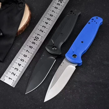 Нов G10 Дръжка BM 4300 Тактически Сгъваем Нож 154 см Нож Открит на Къмпинг, Риболов, Лов Ножове За Оцеляване EDC Инструмент