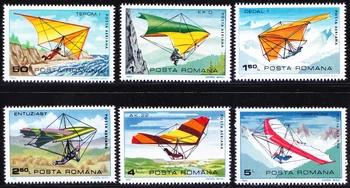 6 бр./компл. Нова Пощенска марка Румъния 1982 г. Планиране на Полетна Пощенски марки MNH